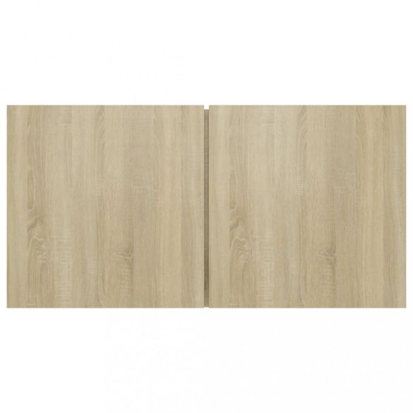 2 db sonoma tölgy függő TV-szekrény 60 x 30 x 30 cm