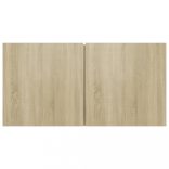 3 db sonoma tölgy függő TV-szekrény 60 x 30 x 30 cm