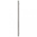 betonszürke LED-es forgácslap fürdőszobatükör 80 x 1,5 x 37 cm