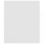 fehér szerelt fa mosdószekrény 100 x 38,5 x 46 cm