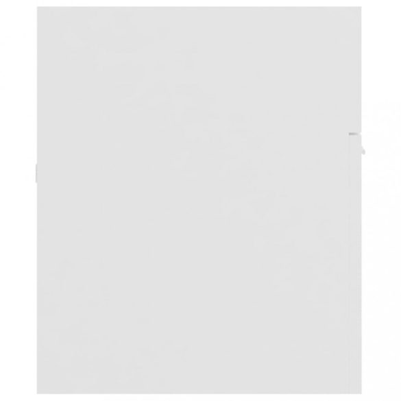 fehér szerelt fa mosdószekrény 100 x 38,5 x 46 cm