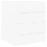 fehér szerelt fa mosdószekrény 41 x 38,5 x 48 cm