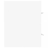 fehér szerelt fa mosdószekrény 41 x 38,5 x 48 cm