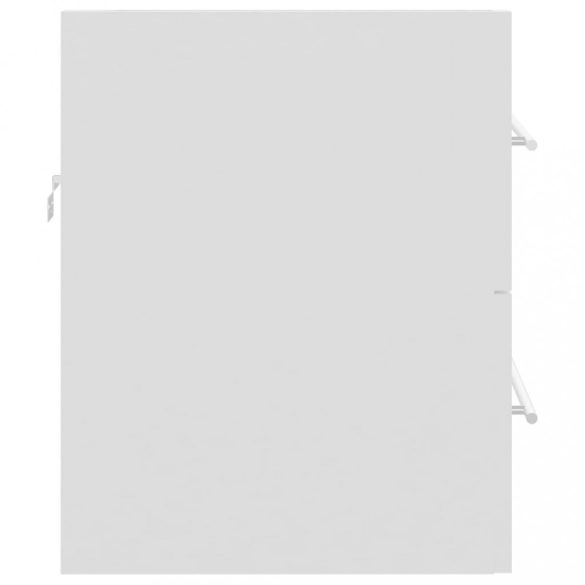 fehér szerelt fa mosdószekrény 60 x 38,5 x 48 cm