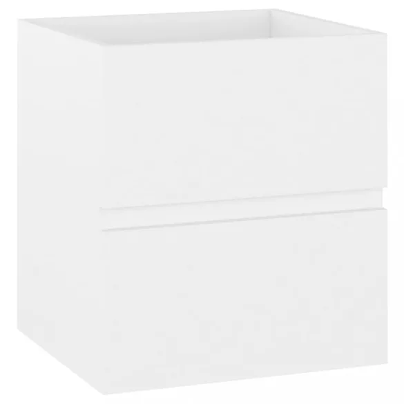 fehér szerelt fa mosdószekrény 41 x 38,5 x 45 cm