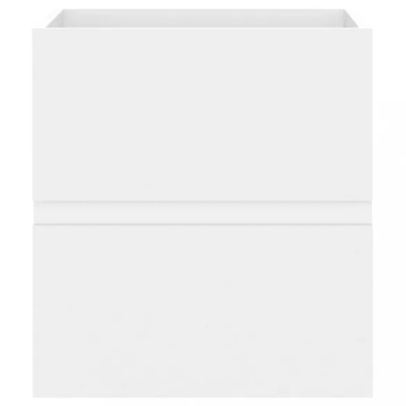 fehér szerelt fa mosdószekrény 41 x 38,5 x 45 cm