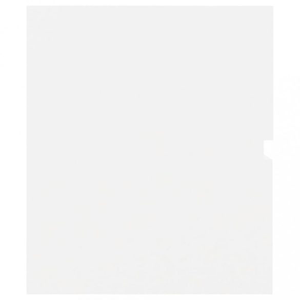 fehér szerelt fa mosdószekrény 60 x 38,5 x 45 cm