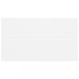 fehér szerelt fa mosdószekrény 80 x 38,5 x 45 cm