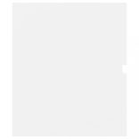 fehér szerelt fa mosdószekrény 80 x 38,5 x 45 cm