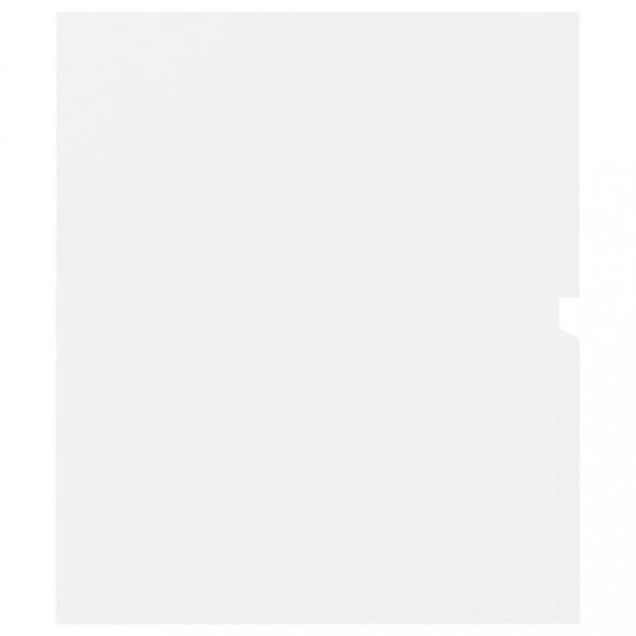 fehér szerelt fa mosdószekrény 80 x 38,5 x 45 cm