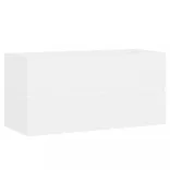 fehér szerelt fa mosdószekrény 90 x 38,5 x 45 cm