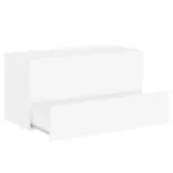 fehér szerelt fa mosdószekrény 90 x 38,5 x 45 cm