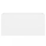 fehér szerelt fa mosdószekrény 90 x 38,5 x 45 cm