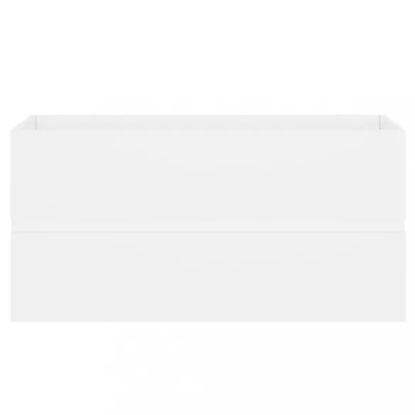 fehér szerelt fa mosdószekrény 90 x 38,5 x 45 cm