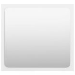 2 részes magasfényű fehér forgácslap fürdőszobai bútorszett