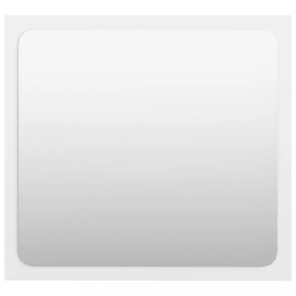 2 részes magasfényű fehér forgácslap fürdőszobai bútorszett