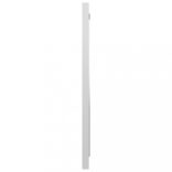 2 részes magasfényű fehér forgácslap fürdőszobai bútorszett