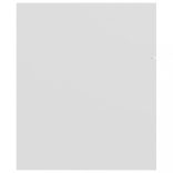 2 részes fehér szerelt fa fürdőszobai bútorszett