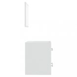 fehér tükrös fürdőszobaszekrény 41 x 38,5 x 48 cm