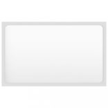 2 részes fehér szerelt fa fürdőszobai bútorszett