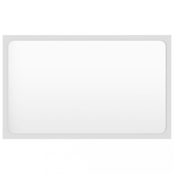 2 részes fehér szerelt fa fürdőszobai bútorszett