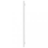 2 részes fehér szerelt fa fürdőszobai bútorszett