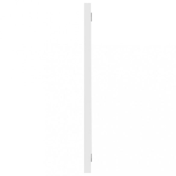 2 részes fehér szerelt fa fürdőszobai bútorszett