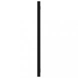 2 részes fekete szerelt fa fürdőszobai bútorszett