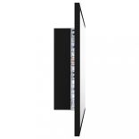 fekete akril LED-es fürdőszobai tükör 60x8,5x37 cm