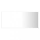 fehér akril LED-es fürdőszobai tükör 90 x 8,5 x 37 cm