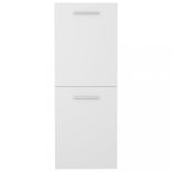 fehér szerelt fa fürdőszobaszekrény 30 x 30 x 80 cm