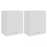 “Lyon” 2 db fehér szerelt fa függő szekrény 50 x 31 x 60 cm