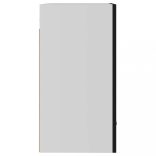 “Lyon” 2 db fekete szerelt fa függő szekrény 50 x 31 x 60 cm