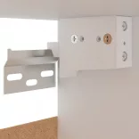 “Lyon” 2 db sonoma tölgy színű szerelt fa függő szekrény