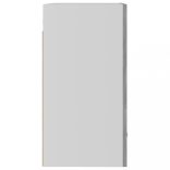 “Lyon” 2 db betonszürke szerelt fa függő szekrény