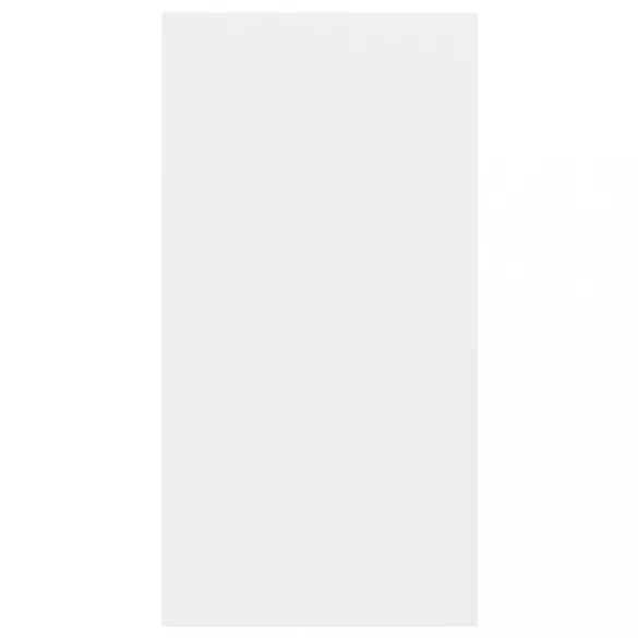 fehér szerelt fa falra szerelhető TV-szekrény 37 x 37 x 72 cm