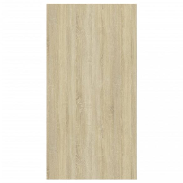 sonoma tölgy színű szerelt fa fali TV-szekrény 37 x 37 x 72 cm