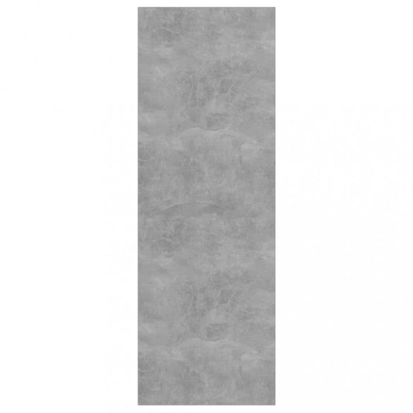 betonszürke szerelt fa falra szerelhető TV-szekrény 37x37x107cm