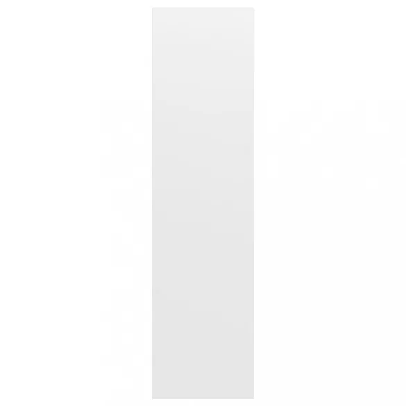 fehér szerelt fa falra szerelhető TV-szekrény 37x37x142,5 cm