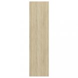 sonoma tölgy színű szerelt fa fali TV-szekrény 37x37x142,5 cm