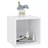 fehér forgácslap TV-szekrény 37 x 35 x 37 cm