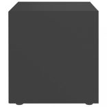 4 db szürke szerelt fa TV-szekrény 37 x 35 x 37 cm