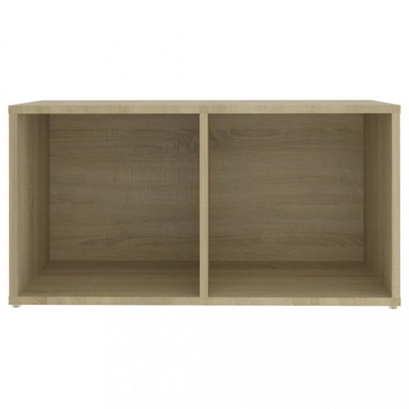 sonoma tölgy színű szerelt fa TV-szekrény 72 x 35 x 36,5 cm