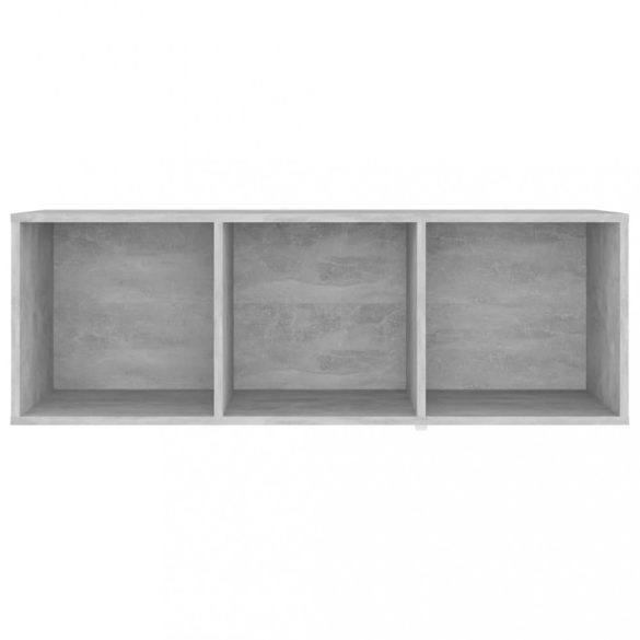 betonszürke szerelt fa TV-szekrény 107 x 35 x 37 cm