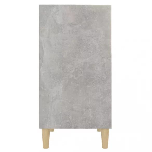 betonszürke szerelt fa tálalószekrény 57 x 35 x 70 cm