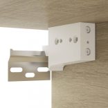 sonoma tölgy szerelt fa falra szerelhető TV-szekrény