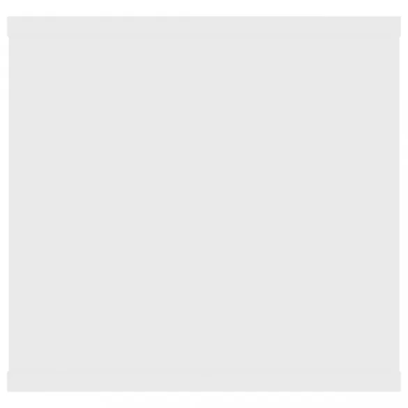 fehér szerelt fa fali polc 102 x 30 x 29 cm