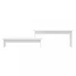 fehér szerelt fa TV-szekrény 180 x 30 x 43 cm