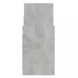 betonszürke szerelt fa kisszekrény 60 x 26 x 60 cm
