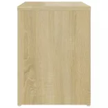 sonoma tölgy színű szerelt fa éjjeliszekrény 40 x 30 x 40 cm